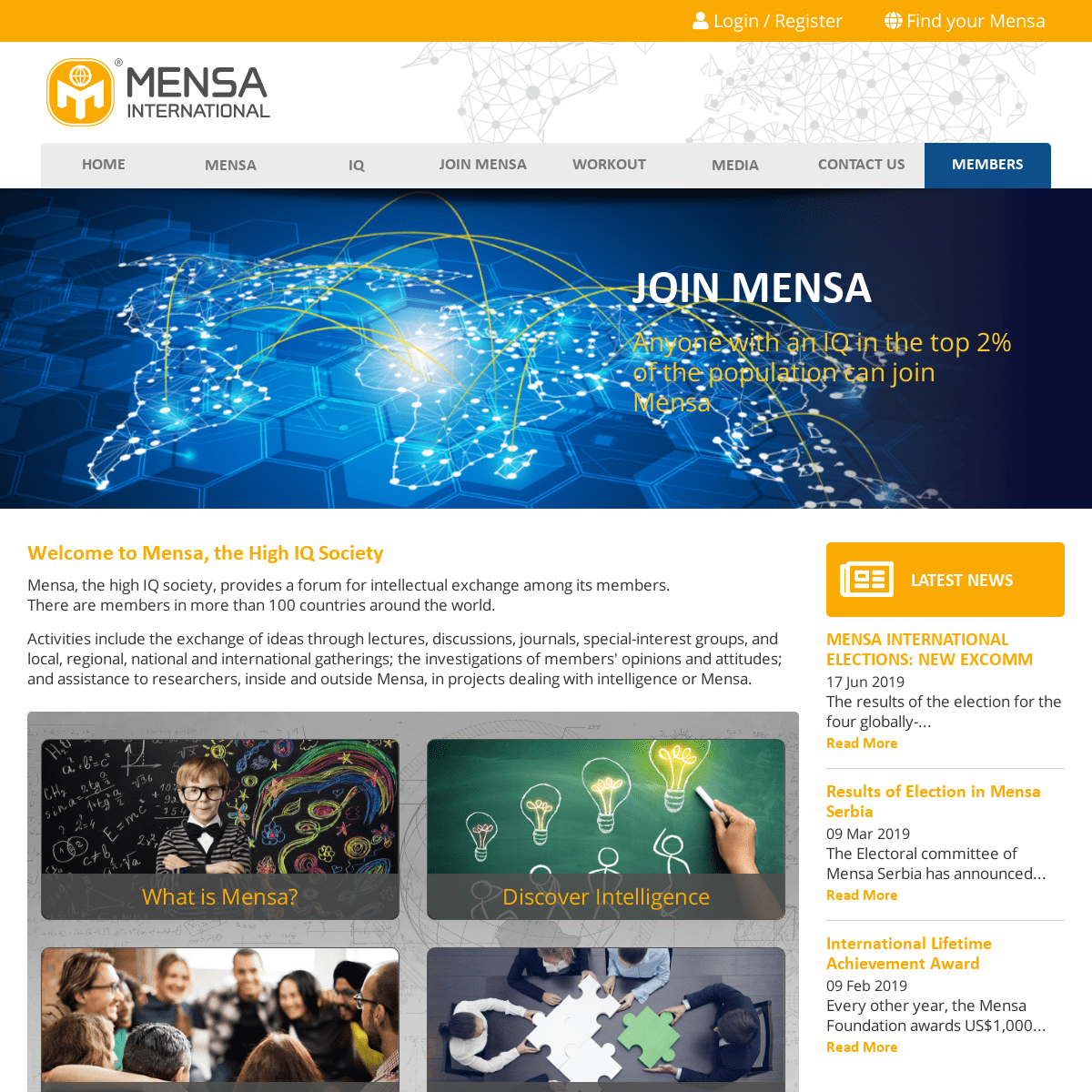Home Page | Mensa International