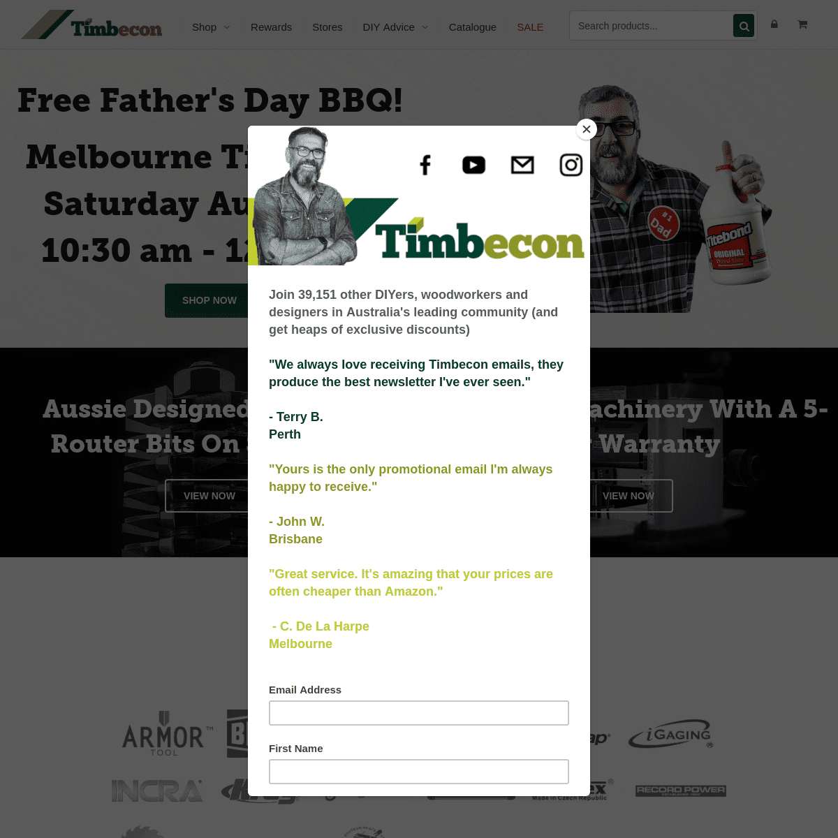 A complete backup of timbecon.com.au