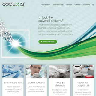 Protein Engineering Experts - Codexis