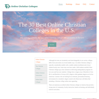 Online Christian Colleges