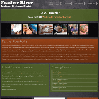 Feather River Lapidary & Mineral Society