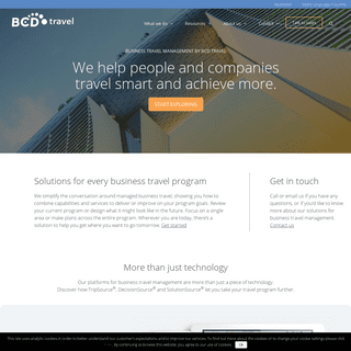 BCD Travel | Corporate travel management