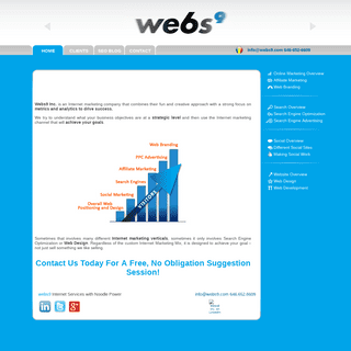 Webs9 Internet Marketing and Web Design