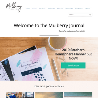 Home - The Mulberry Journal (by CourseFolk)