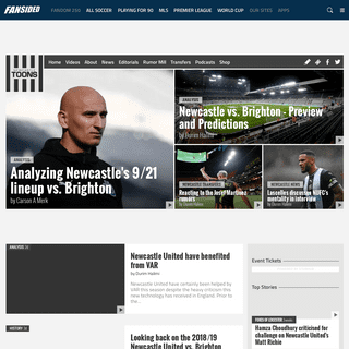 Newcastle Toons - A Newcastle United Site -- News, Transfer Rumors, Blogs and More