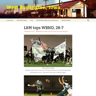 West Burlington, Iowa | News, Sports, and Opinion