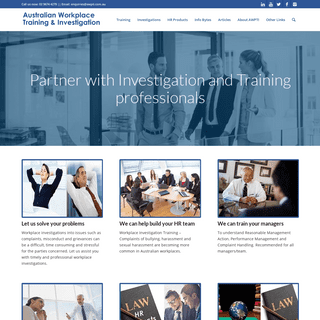 AWPTI - Workplace Investigation and Training services in Sydney, NSW