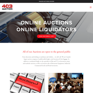 A complete backup of 403auction.com