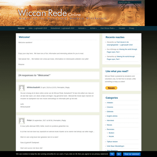 Wiccan Rede: Magazine for Wicca and Modern Witchcraft