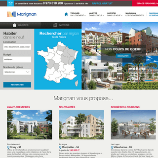 A complete backup of marignan-immobilier.com