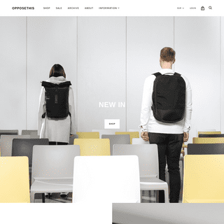 OPPOSETHIS - Minimalist, functional bags for work, travel and gym