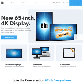 Touchscreens for Retail, Self-Order & POS | Elo® Official Website