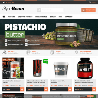 GymBeam - obchod s doplnkami výživy pre športovcov