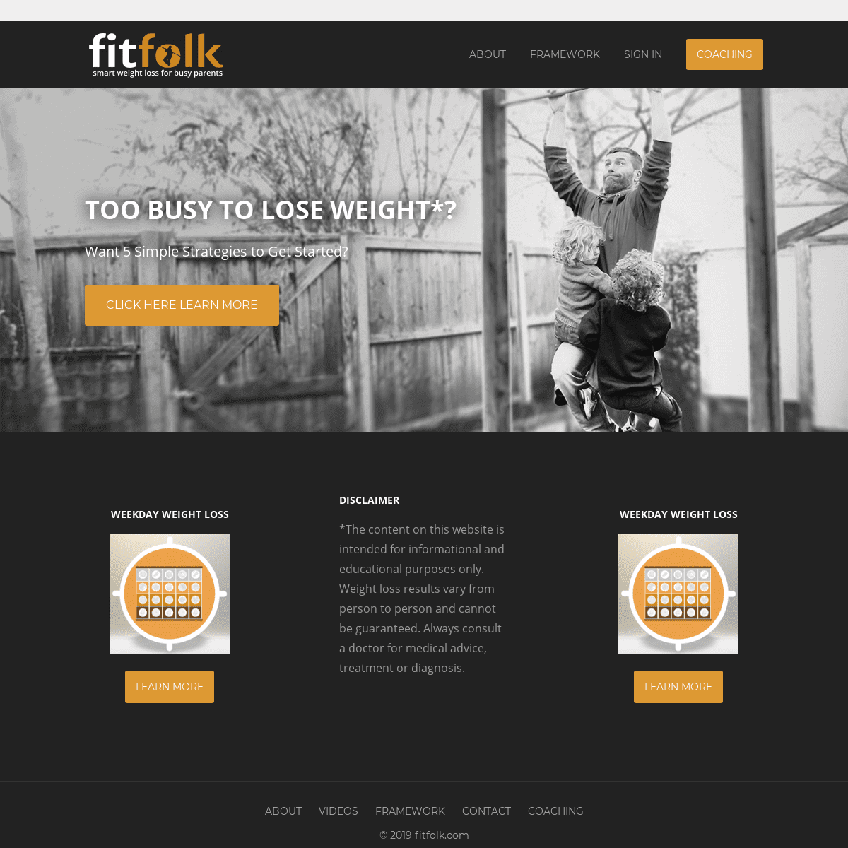 FitFolk - Smart weight loss for busy parents