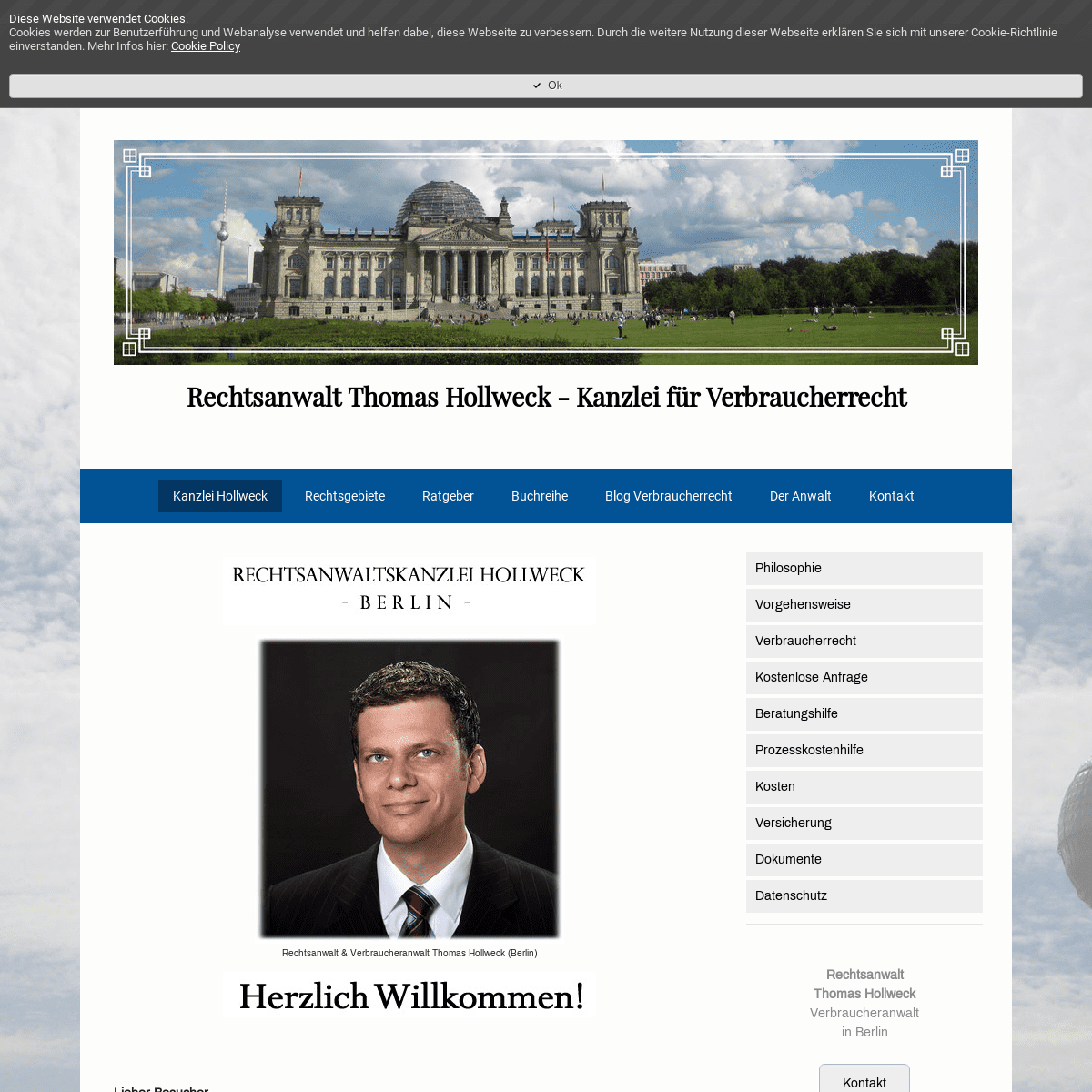 Kanzlei Hollweck - Berlin - Rechtsanwalt Thomas Hollweck