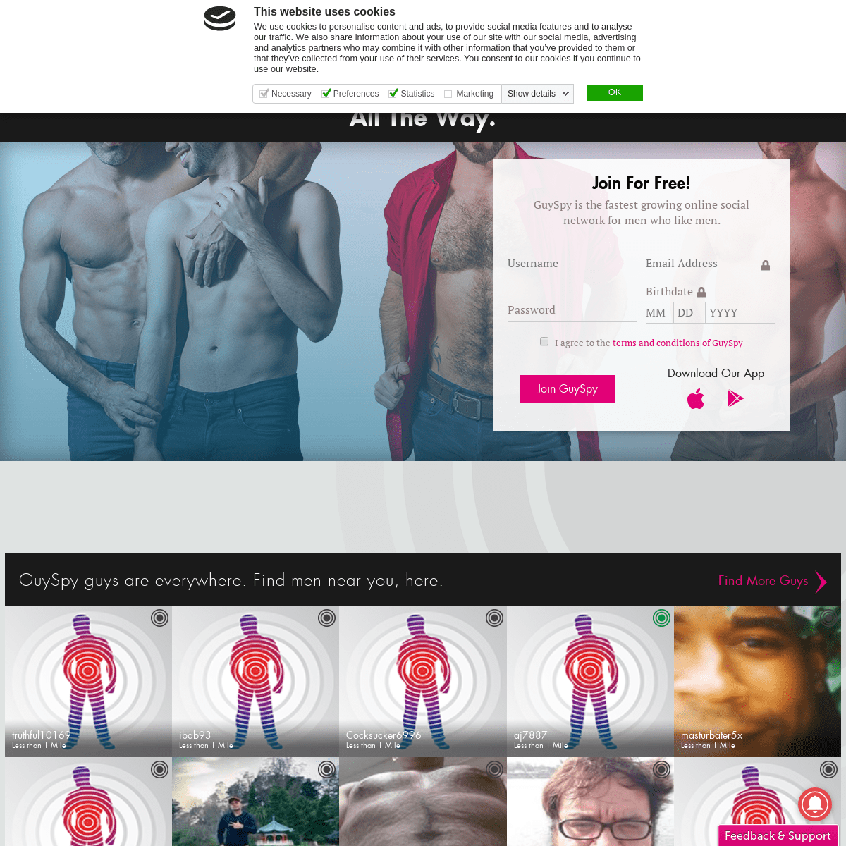 Gay Website, Gay Blog & Gay Apps for iPhone & Android - GuySpy