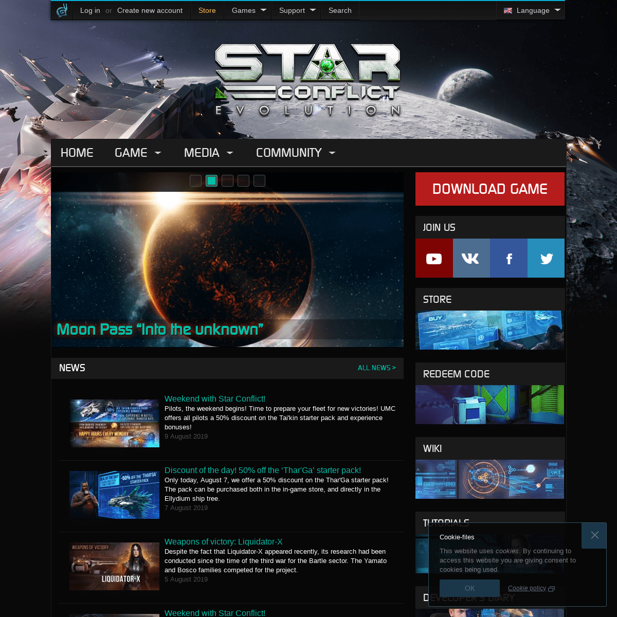 STAR CONFLICT — MMO SPACE ACTION - 