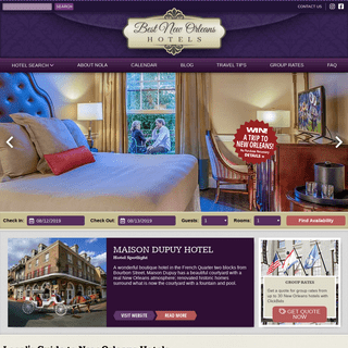 Viewing All Hotels | Best New Orleans Hotels