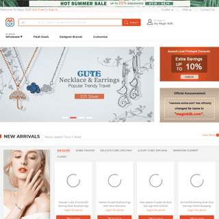 New Magic B2B - Fashion Jewelry Wholesale, Bulk Purchase, OEM/ODM Service