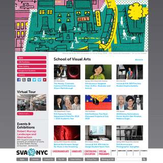 School of Visual Arts | SVA | New York City   Fine Arts and Graphic Design School in New York City
