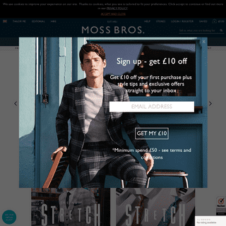 Moss Bros. - The men's suits and formalwear specialist