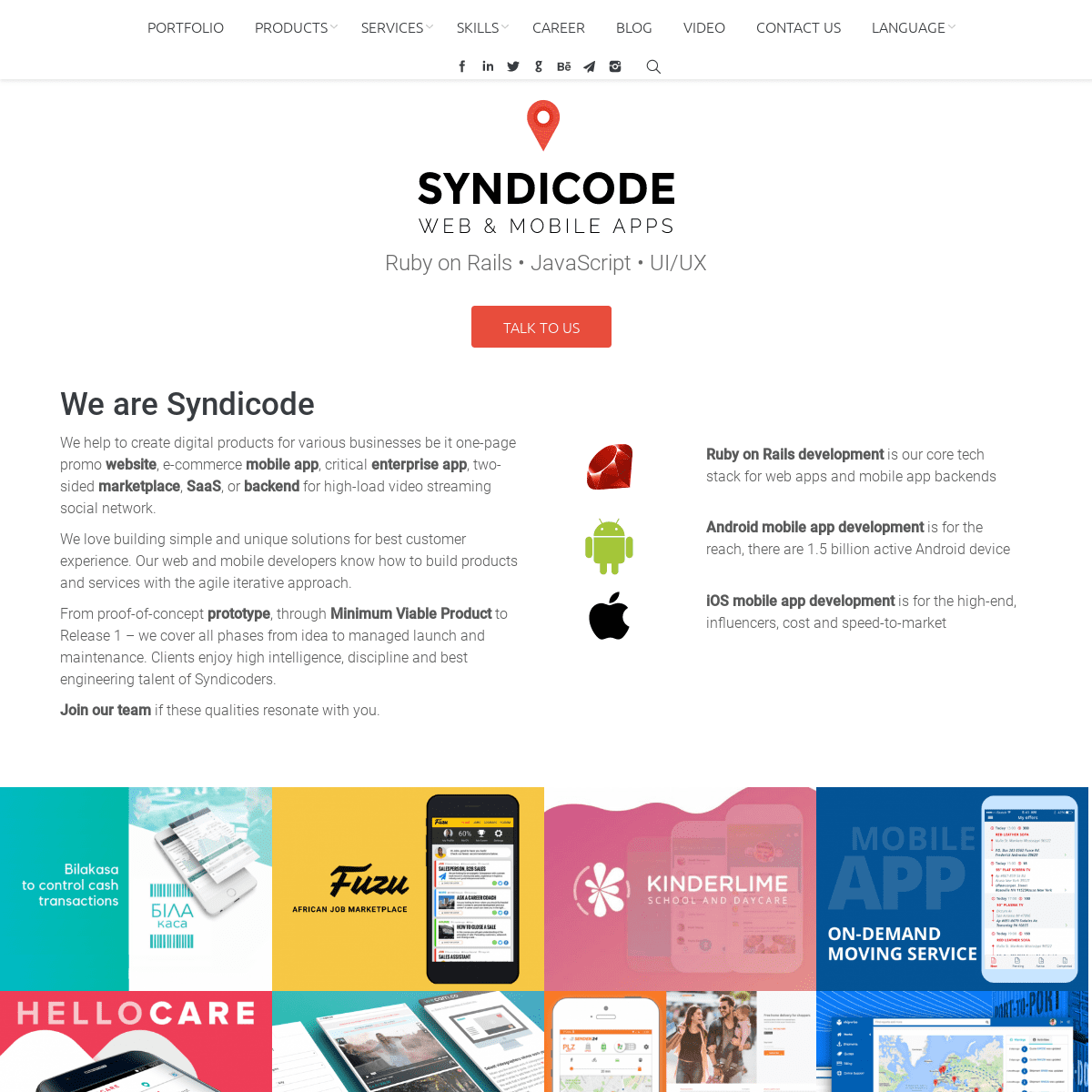 Syndicode - Ruby on Rails development agency