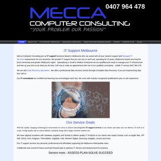 IT Support Melbourne - Mecca Computer Consulting - Melbourne