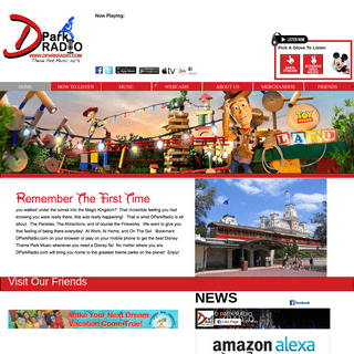 HOME | DParkRadio Disney Theme Park Music 24/7