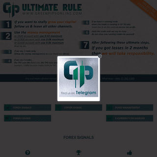 Greenpips Online – The Professional Forex Team – Greenpips Online