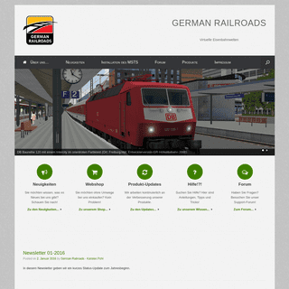 German Railroads – Virtuelle Eisenbahnwelten