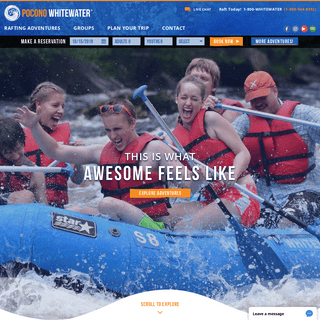 A complete backup of poconowhitewater.com