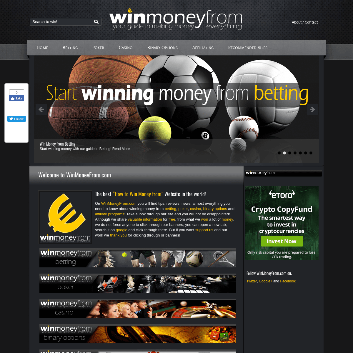 A complete backup of winmoneyfrom.com
