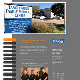 A complete backup of tanglewoodmedicalcenter.com