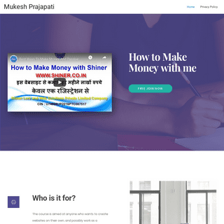 Mukesh Prajapati – Just another WordPress site
