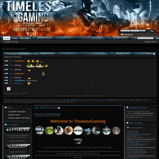 Timeless Gaming - The Front Page