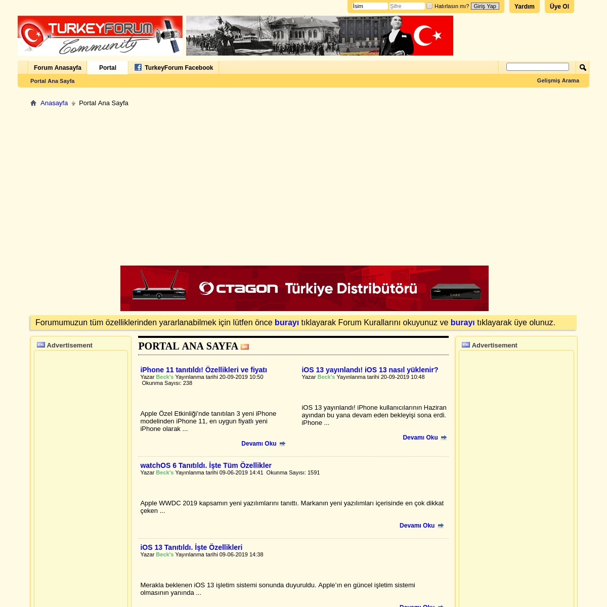 Turkeyforum Haberler - Portal Ana Sayfa