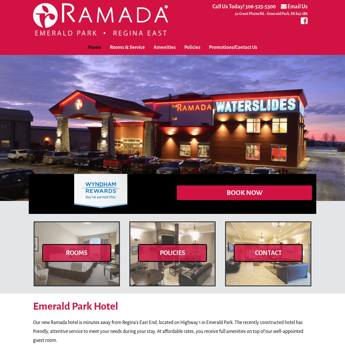 A complete backup of ramadaemeraldpark.com