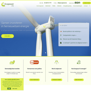 Samen investeren in hernieuwbare energie | Ecopower Cvba