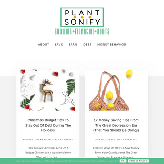 Plantsonify - Growing Financial Roots