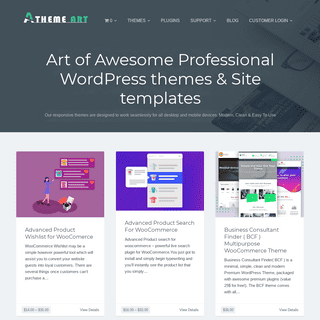Art of Awesome Professional WordPress themes & Site templates - AThemeArt