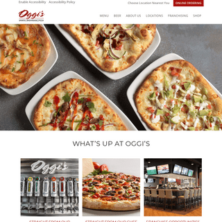 HOME - Oggi's | Sports, Brewhouse & Pizza
