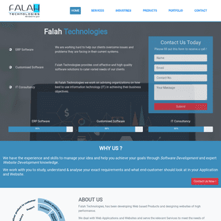A complete backup of falahtechnologies.in