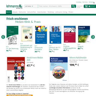 Lehmanns.de: Fachbücher und eBooks versandkostenfrei bestellen - Lehmanns.de