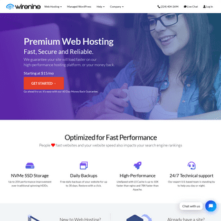 Managed WordPress and Premium Website Hosting - WireNine