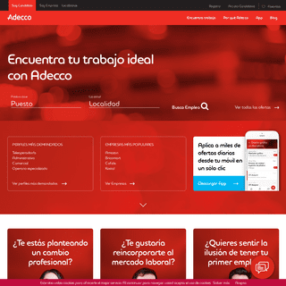 A complete backup of adecco.es