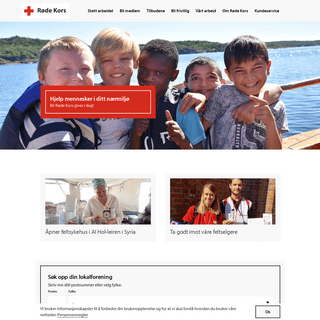 Røde Kors startsiden - Røde Kors