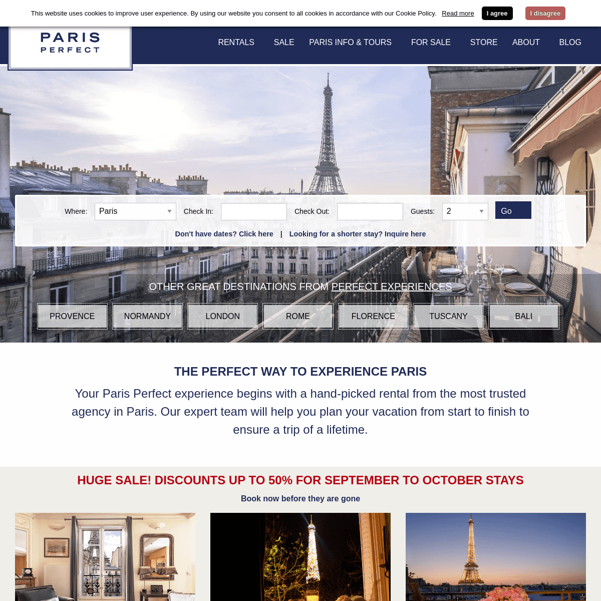 Paris Vacation Apartment Rentals - Paris Perfect