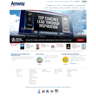 A complete backup of amway.com