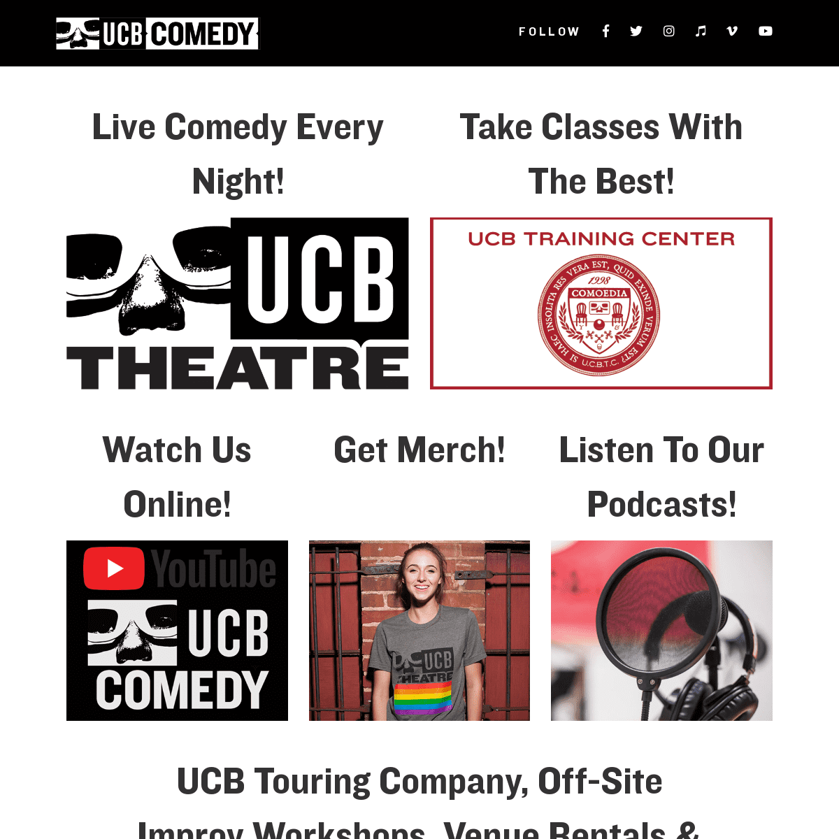 A complete backup of ucbcomedy.com