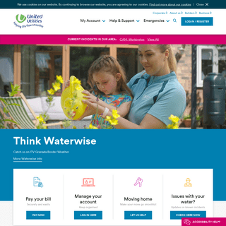 United Utilities Homepage - official site